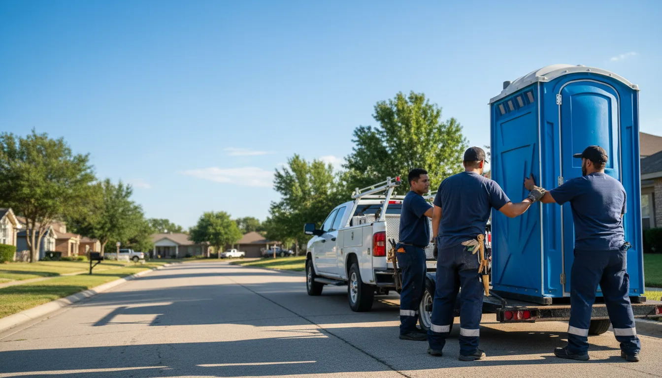 Portable Toilet Rental in Paradise, TX near me